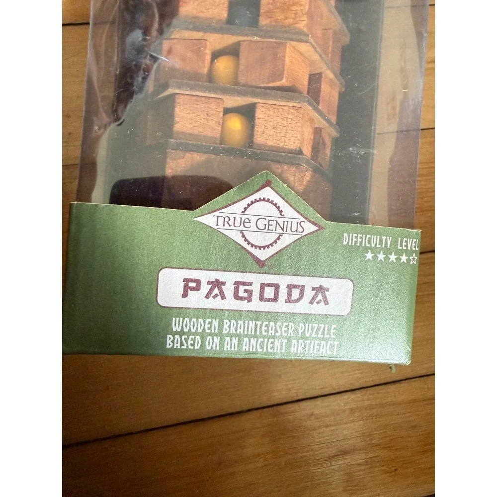 Project Genius‎ Chinese Pagoda puzzle in box